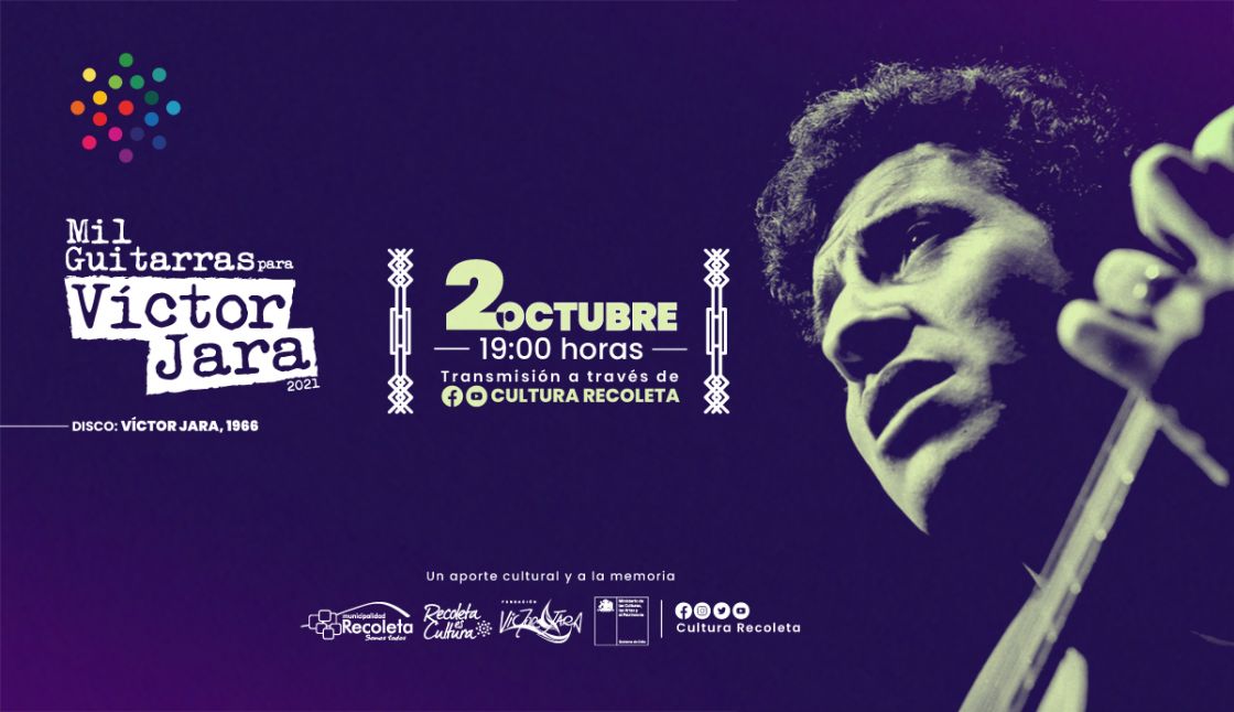 ¡Ya llega el día! Estreno:  Mil Guitarras para Víctor Jara 2021