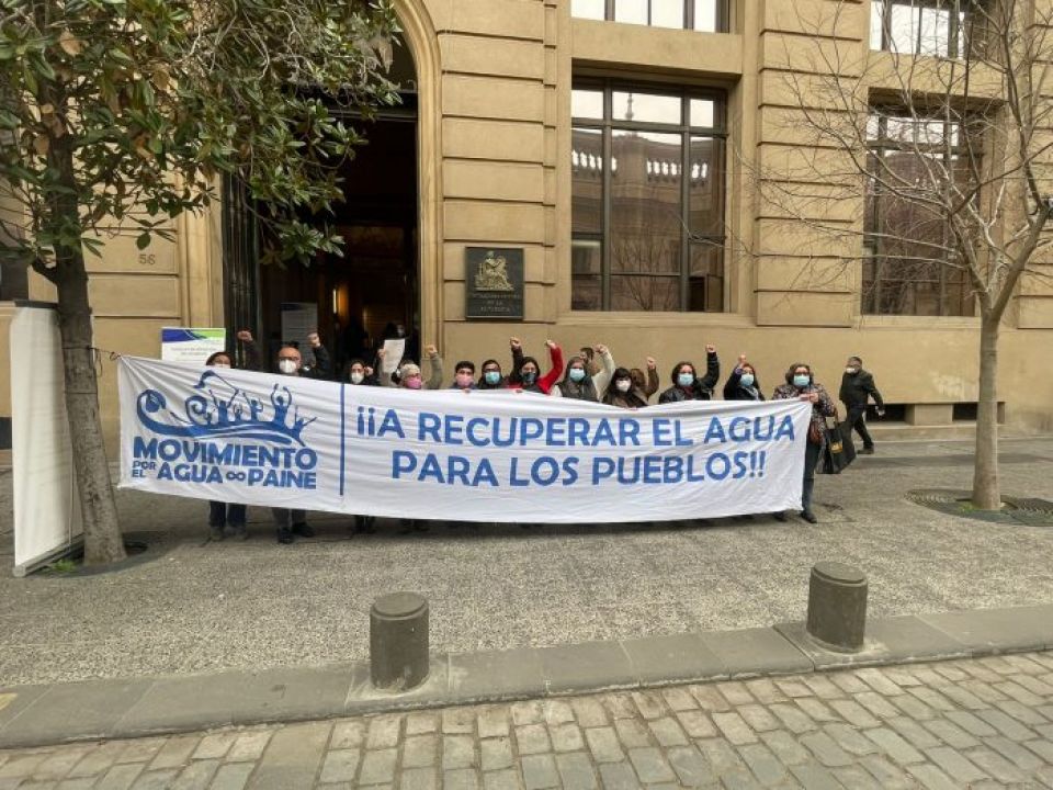 Diputada Sandoval (RD) y comunidad de Paine denuncian abuso de grandes empresas en utilización del agua