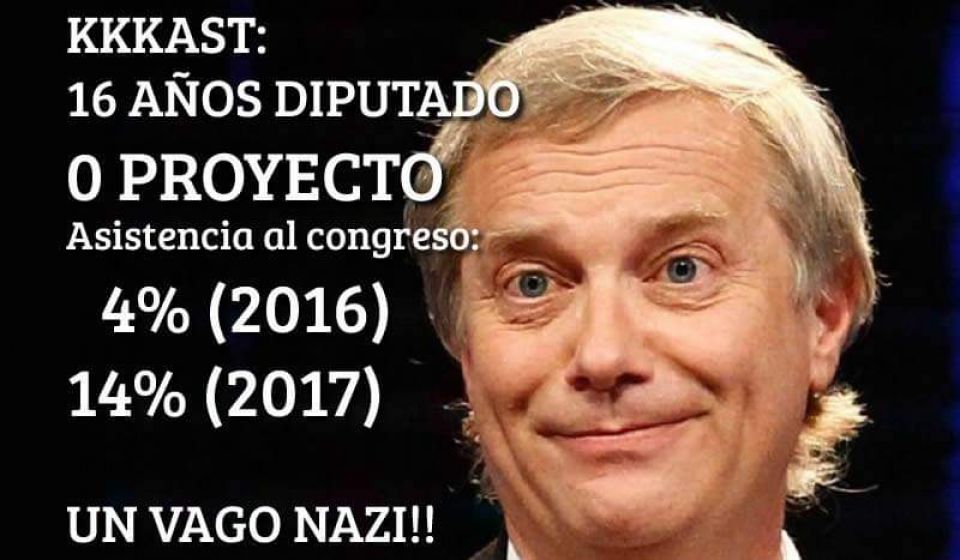 KAST: EL CANDIDATO DEL DESORDEN